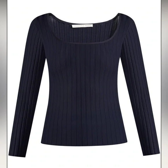 Verónica beard Clara pullover navy